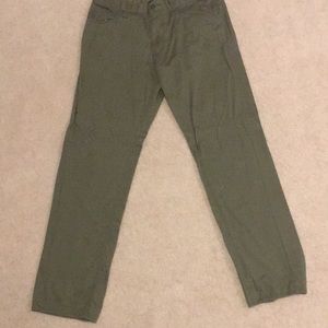 Play Cloths 1977 Chino Pant size 36 Men Army Green